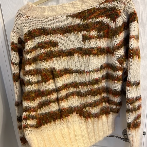 HL Affair multi color wide stripe sweater - Picture 4 of 6